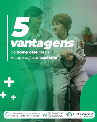5 vantagens do home care para a recuperação do paciente