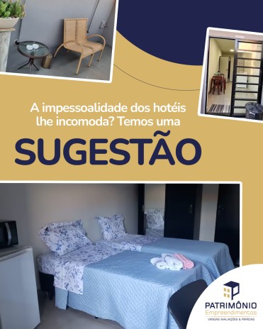 A impessoalidade dos hotéis lhe incomoda? Temos uma sugestão