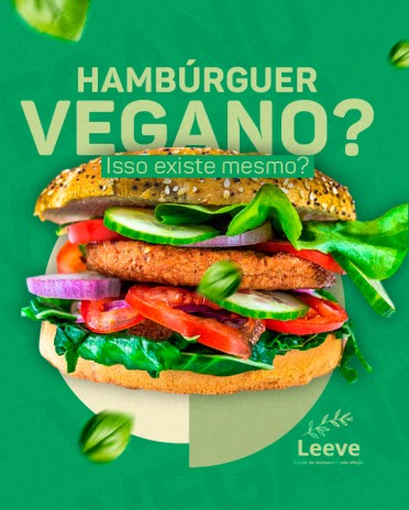 Hamburguer vegano? Isso existe mesmo?