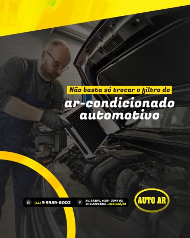 Não basta só trocar o filtro do ar-condicionado automotivo