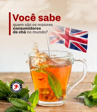 Você sabe quem são os maiores consumidores de chá no mundo?