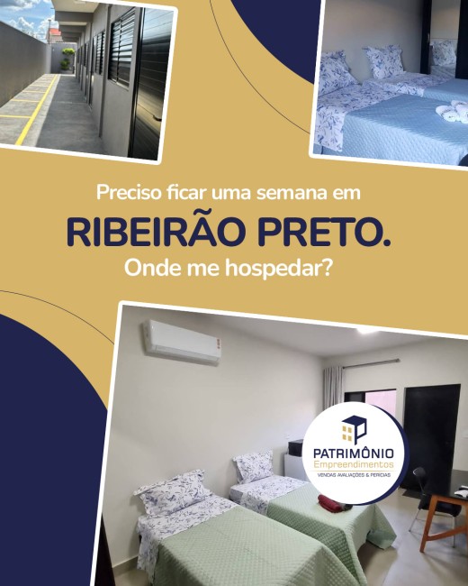 Preciso ficar uma semana em Ribeirão Preto. Onde me hospedar?