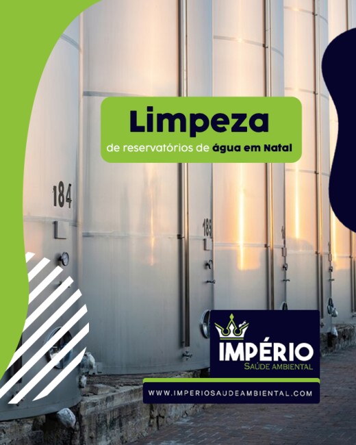 Limpeza de reservatórios de água em Natal