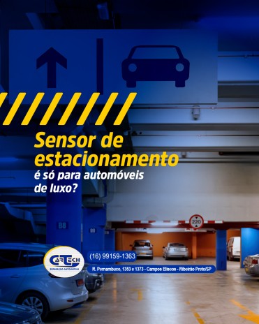 Sensor de estacionamento é só para automóveis de luxo?