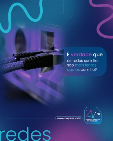 É verdade que as redes sem fio são mais lentas que as com fio?