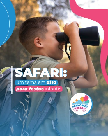 Safari: um tema em alta para festas infantis