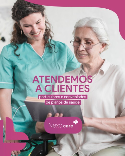 Atendemos a clientes particulares e conveniados de planos de saúde