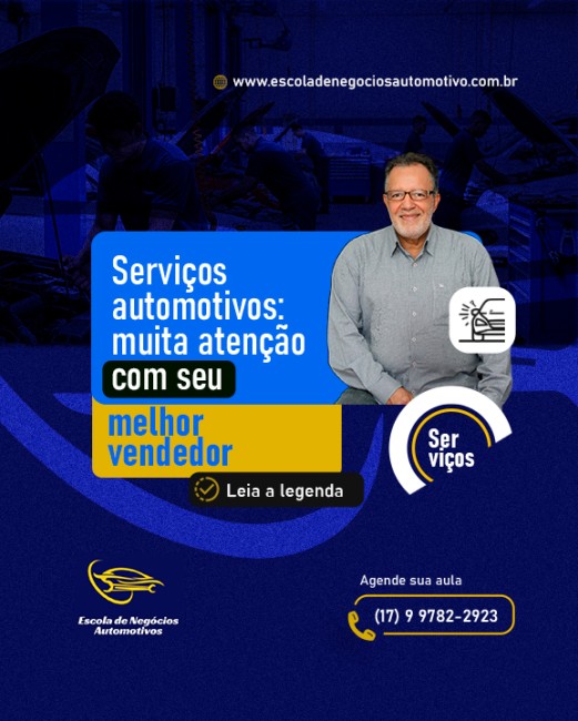Serviços automotivos: muita atenção com seu melhor vendedor