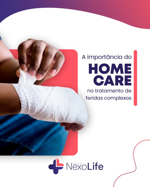 A importância do home care no tratamento de feridas complexas