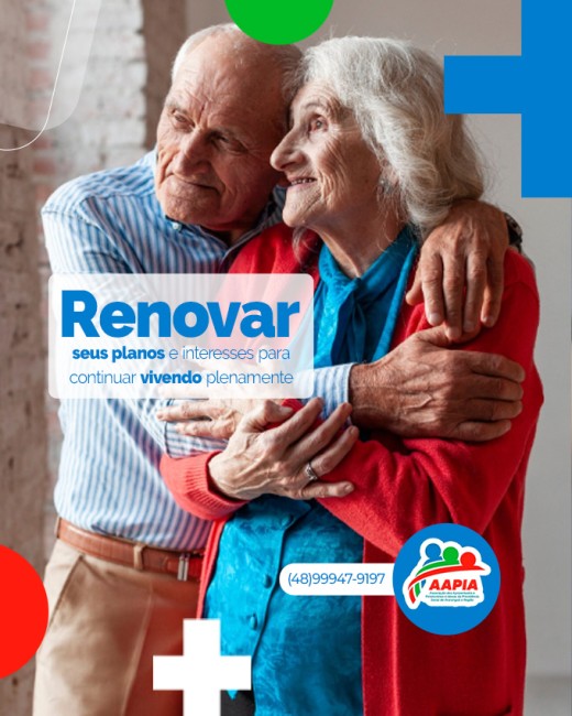 Renovar seus planos e interesses para continuar vivendo plenamente