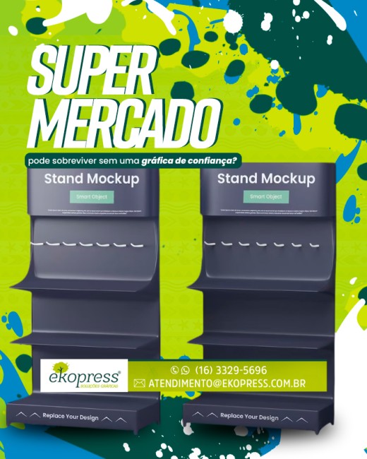 Como um supermercado pode sobreviver sem uma gráfica de confiança?