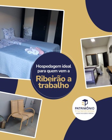 Hospedagem ideal para quem vem a Ribeirão a trabalho