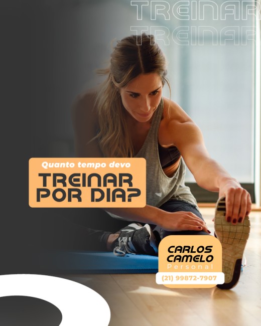 Quanto tempo devo treinar por dia?