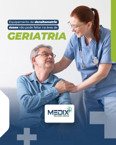 Equipamento de densitometria óssea não pode faltar na área de geriatria