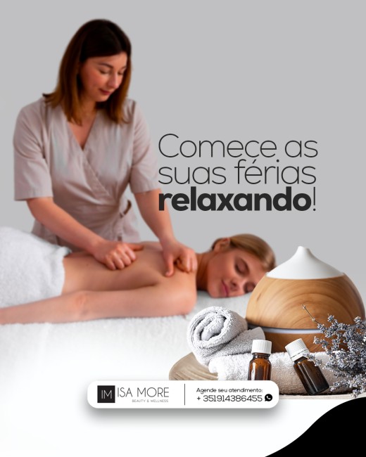 Comece as suas férias relaxando!