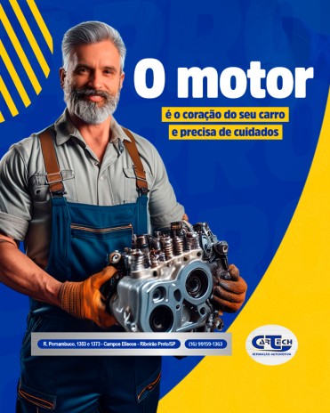 O motor é o coração do seu carro e precisa de cuidados