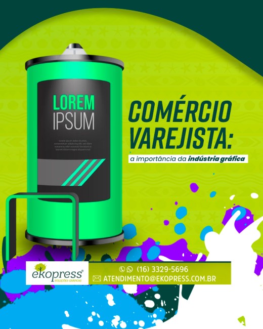 Comércio varejista: a importância da indústria gráfica