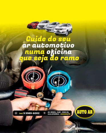 Cuide do seu ar automotivo numa oficina que seja do ramo