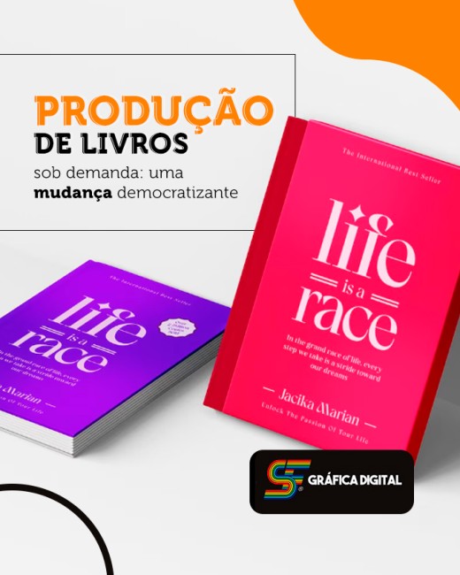 Produção de livros sob demanda: uma mudança democratizante