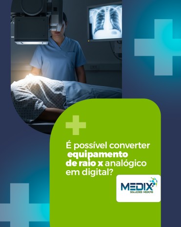 É possível converter equipamento de raio x analógico em digital?