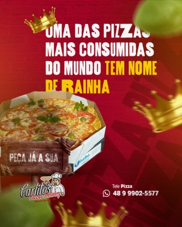 Uma das pizzas mais consumidas do mundo tem nome de rainha