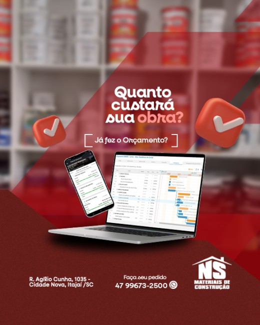 Quanto custará sua obra? Já fez o orçamento?