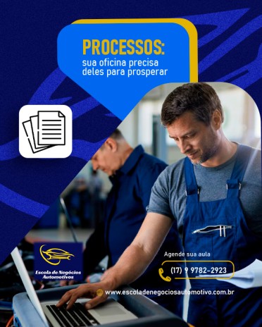 Processos: sua oficina precisa deles para prosperar