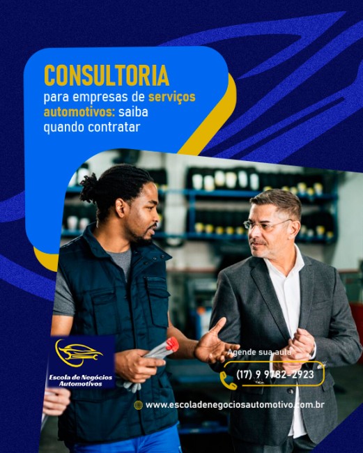 Consultoria para empresas de serviços automotivos: saiba quando contratar
