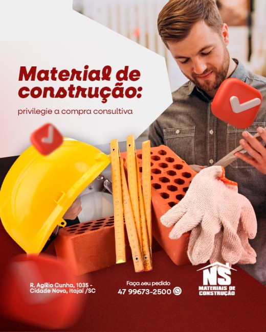 Material de construção: privilegie a compra consultiva