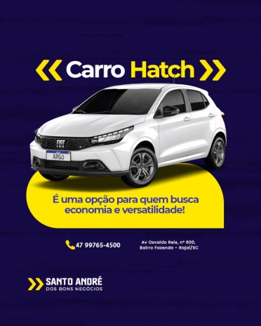 Carro hatch: uma opção para quem busca economia e versatilidade