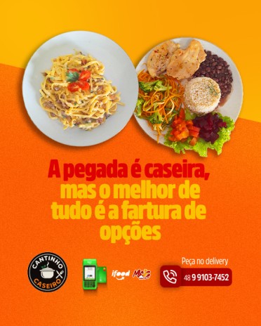 A pegada é caseira, mas o melhor de tudo é a fartura de opções