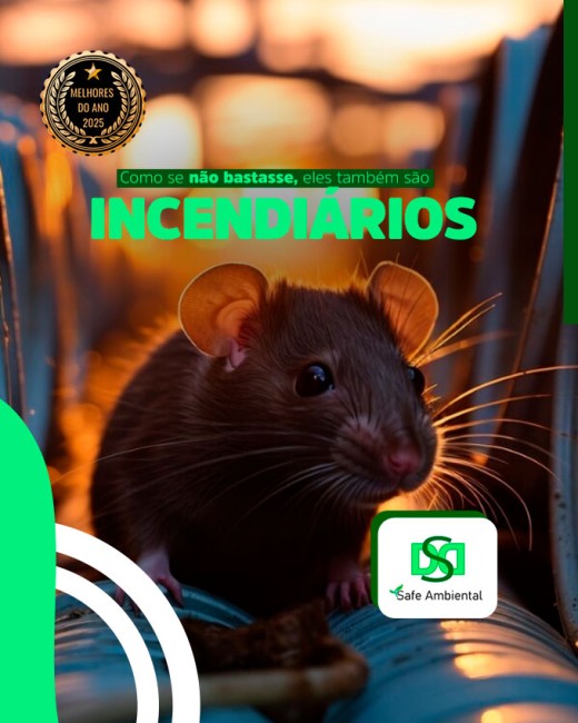 Como se não bastasse, eles também são incendiários