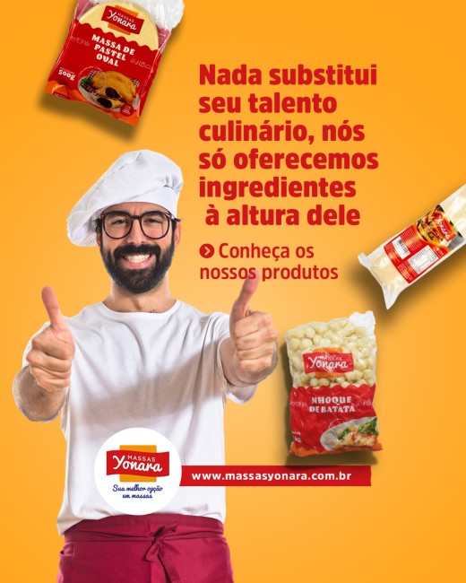 Nada substitui seu talento culinário, nós só oferecemos ingredientes à altura dele