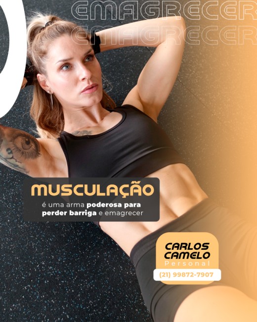 Musculação é uma arma poderosa para perder barriga e emagrecer