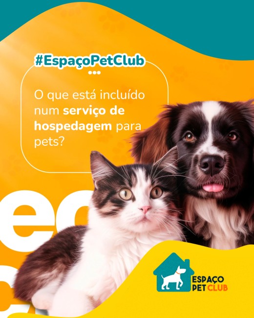 O que está incluído num serviço de hospedagem para pets?