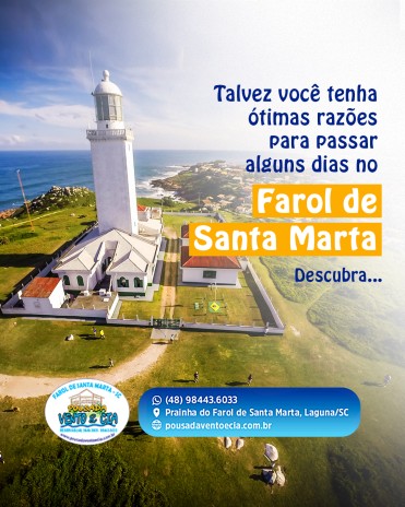 Talvez você tenha ótimas razões para passar alguns dias no Farol de Santa Marta. Descubra...