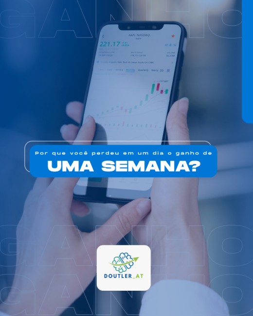 Por que você perdeu em um dia o ganho de uma semana?