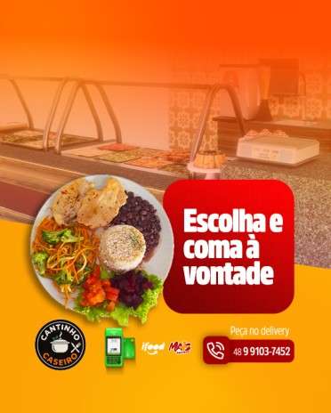 Escolha e coma à vontade