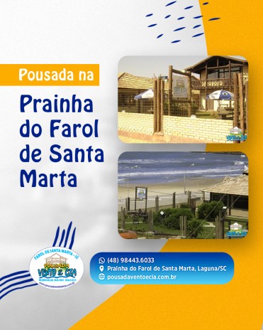 Pousada na Prainha do Farol de Santa Marta