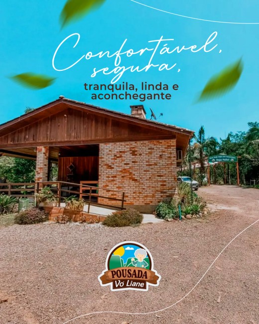 Confortável, segura, tranquila, linda e aconchegante