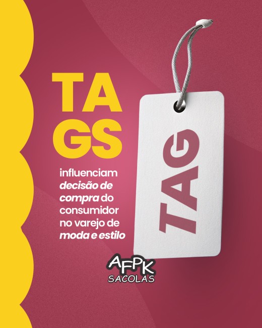 Tags influenciam decisão de compra do consumidor no varejo de moda e estilo