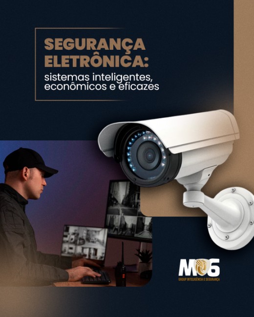 Segurança eletrônica: sistemas inteligentes, econômicos e eficazes