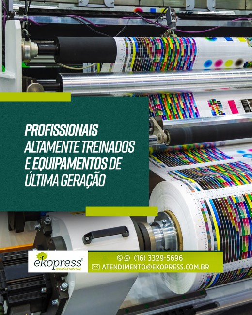 Profissionais altamente treinados e equipamentos de última geração