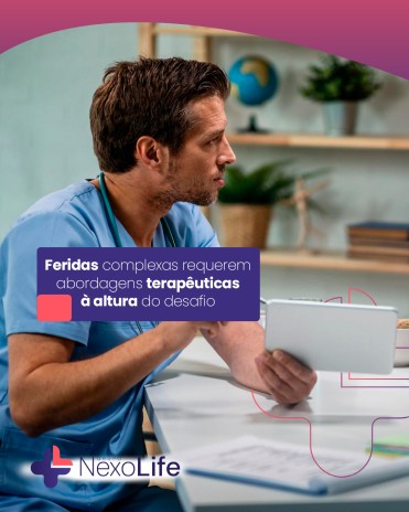 Feridas complexas requerem abordagens terapêuticas à altura do desafio