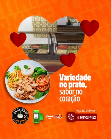 Variedade no prato, sabor no coração