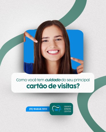 Como você tem cuidado do seu principal cartão de visitas?