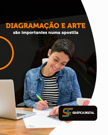 Diagramação e arte são importantes numa apostila