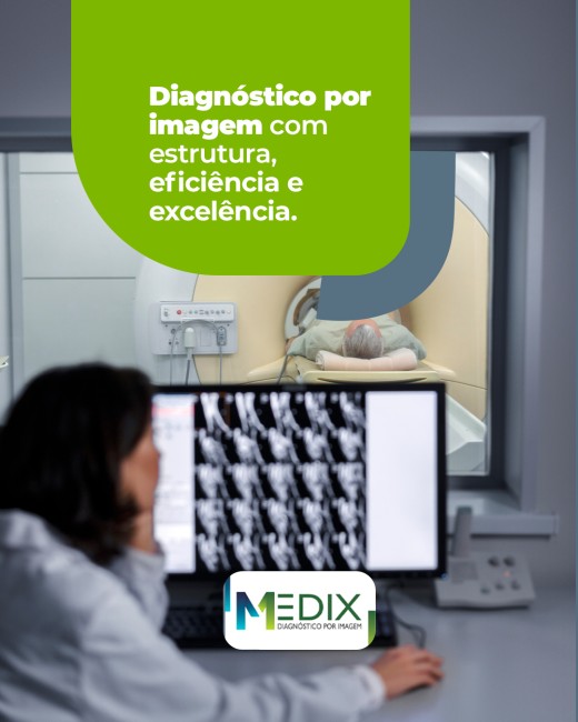Diagnóstico por imagem com estrutura, eficiência e excelência.