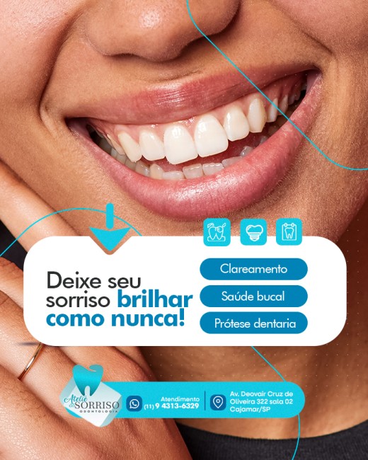 Deixe seu sorriso brilhar como nunca.