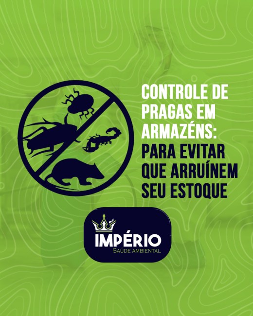 Controle de pragas em armazéns: para evitar que arruínem seu estoque